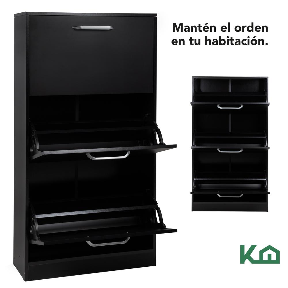 Mueble Zapatero Zapatera Organizador Madera 18 Pares Hogar