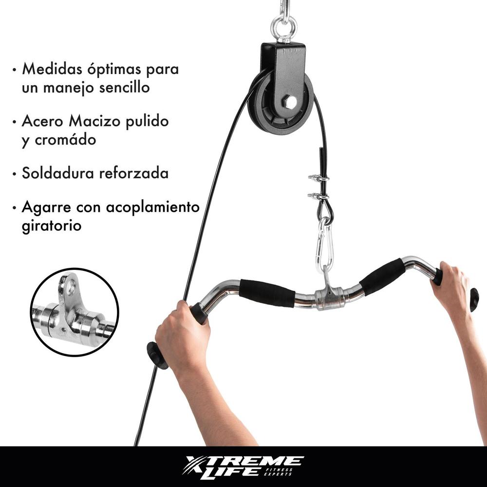 Accesorio Gimnasio Maneral Barra Tipo Z Bicep Tricep