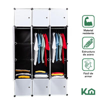 Thumbnail for Armario Plastico Closet Organizador Portatil Rack Multi Cubo