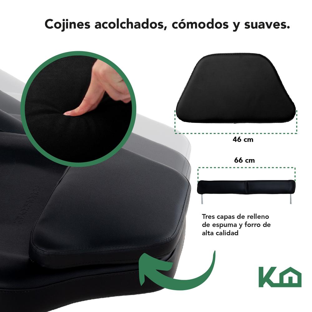 Cama De Masaje Silla Para Faciales Reclinable Spa Profesional