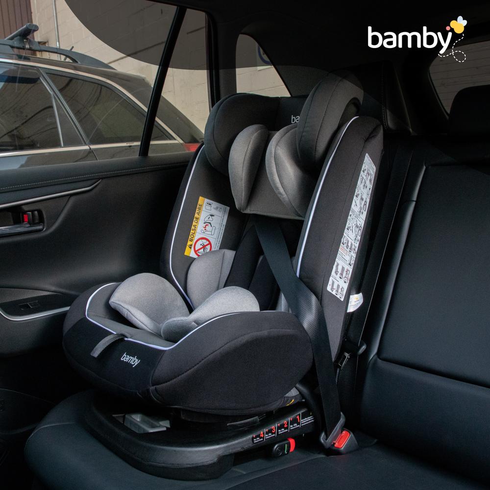 Autoasiento 360 Para Carro Con Sistema Seguridad Coche Bebes