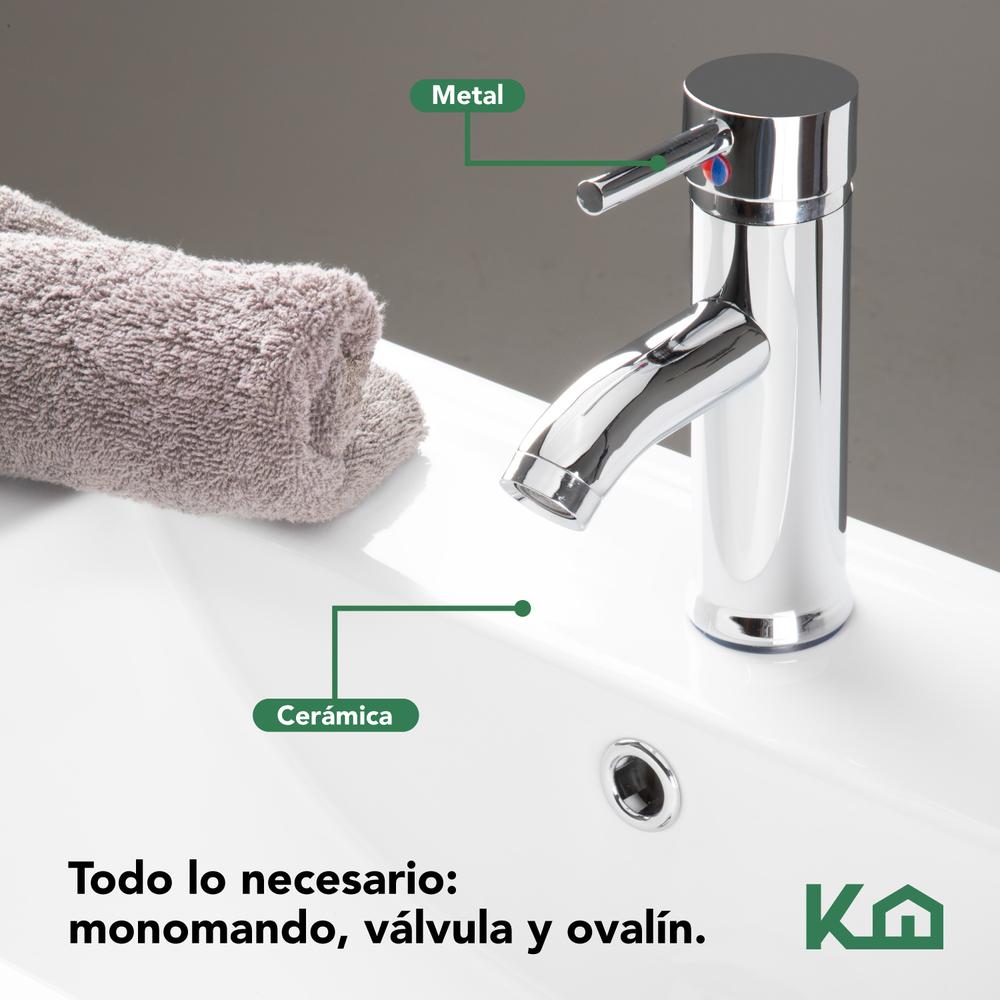 Mueble Gabinete Para Baño Lavamanos Lavabo Ovalín 2 Cajones