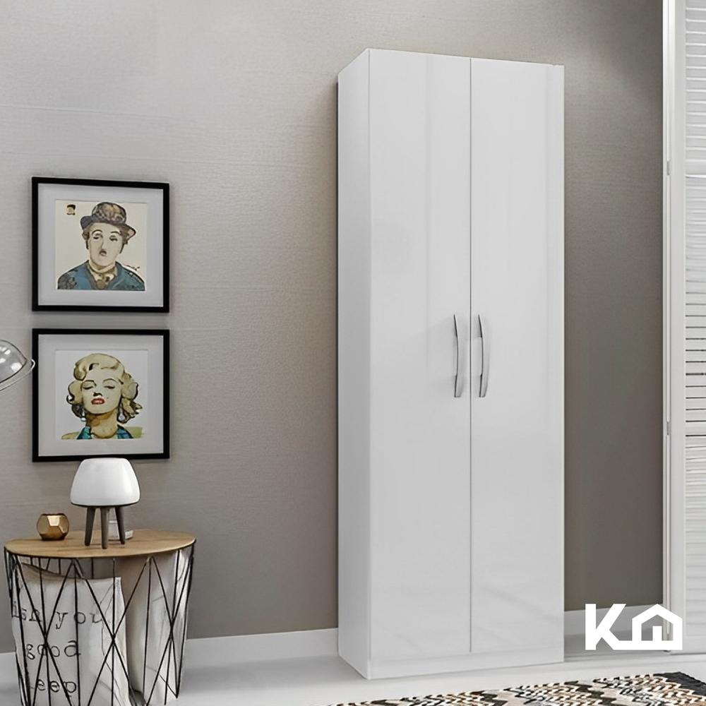 Mueble Armario Closet Multiuso 2 Puertas + Estantes Mdp Casa