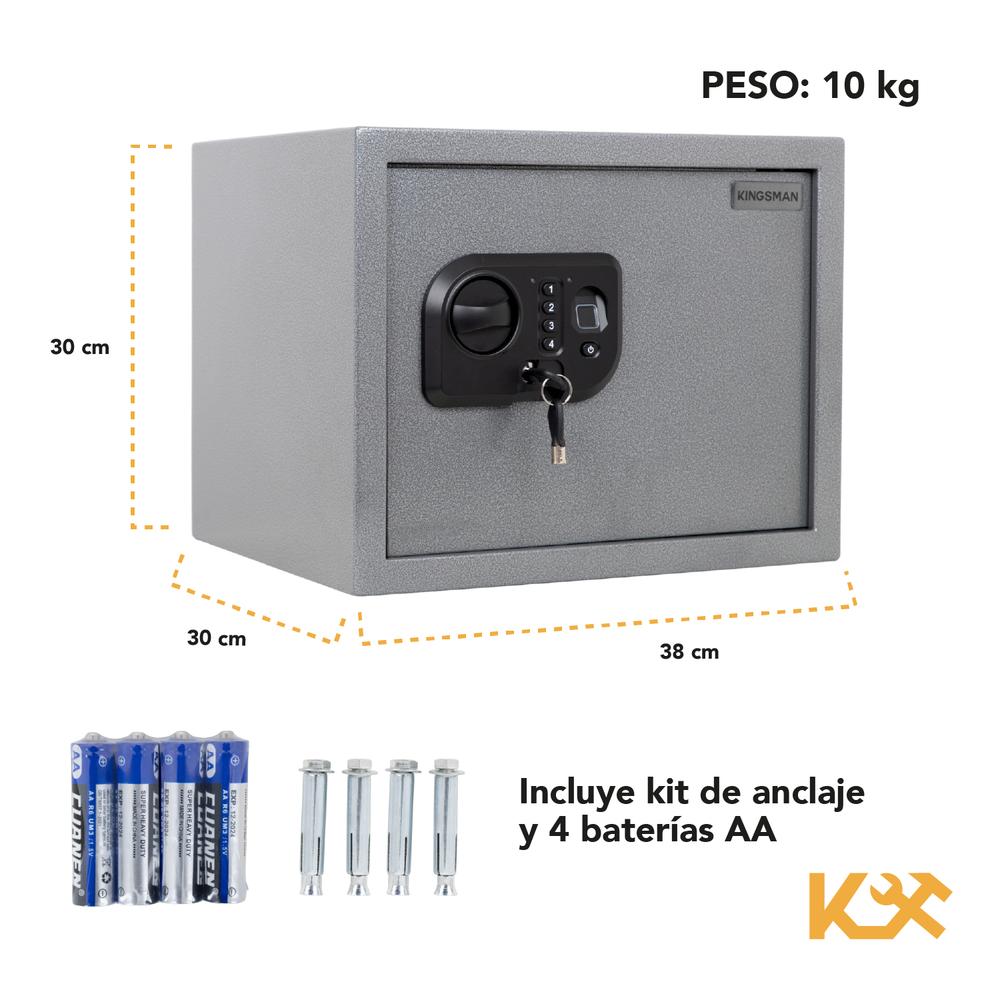 Caja Fuerte Biometrica Grande Digital Huella De Seguridad