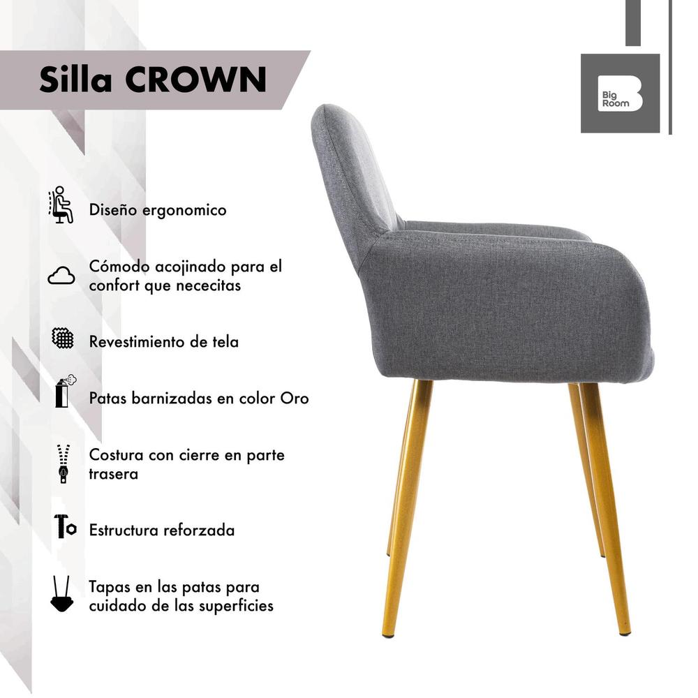 Silla Eames Tela Sillas Comedor Tapizada Moderna Minimalista