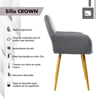 Thumbnail for Silla Eames Tela Sillas Comedor Tapizada Moderna Minimalista