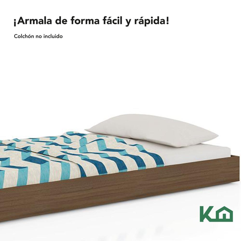 Base Cama Individual KingsHouse Box Desmontable