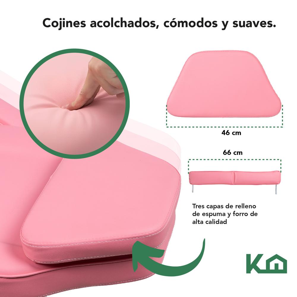 Cama De Masaje Silla Para Faciales Reclinable Spa Profesional