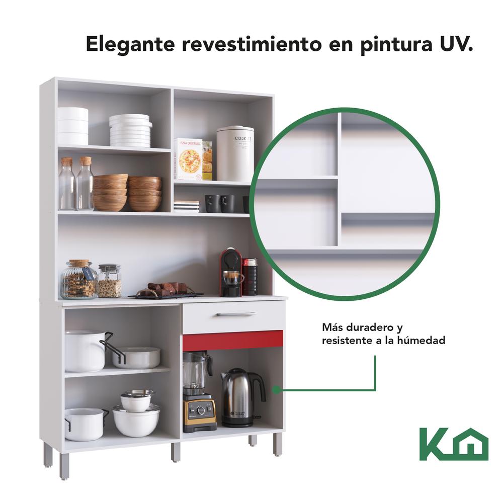 Alacena Organizador Rack Multiuso Gabinete Mueble De Cocina