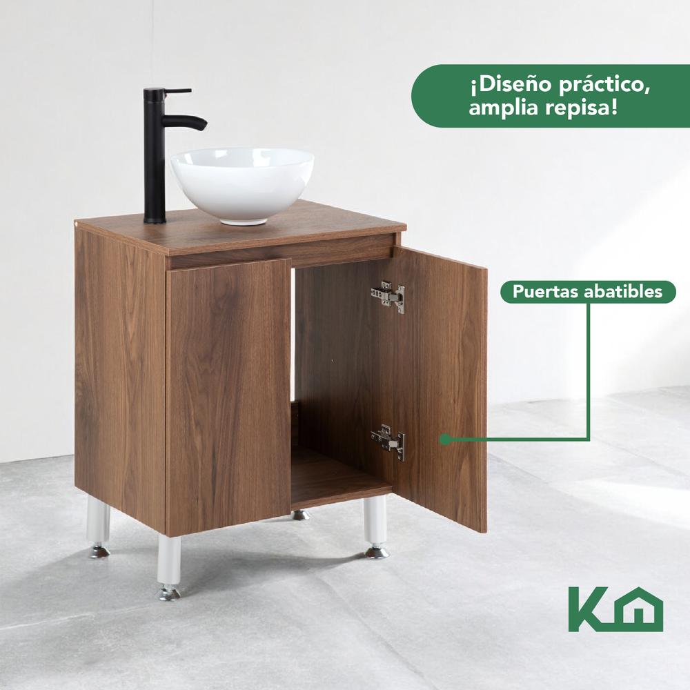 Mueble Gabinete Para Baño Lavamanos Con Espejo Lavabo Ovalin