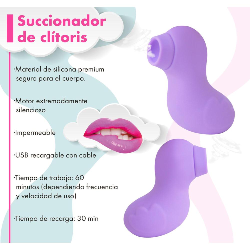 Succionador Mujer Clitorialoral Sucking Vibrating