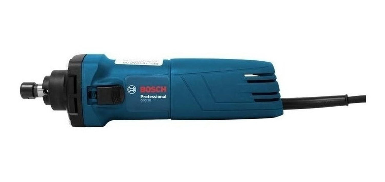 Amoladora Recta 500w 8000 Rpm Llave Ggs 28 Bosch