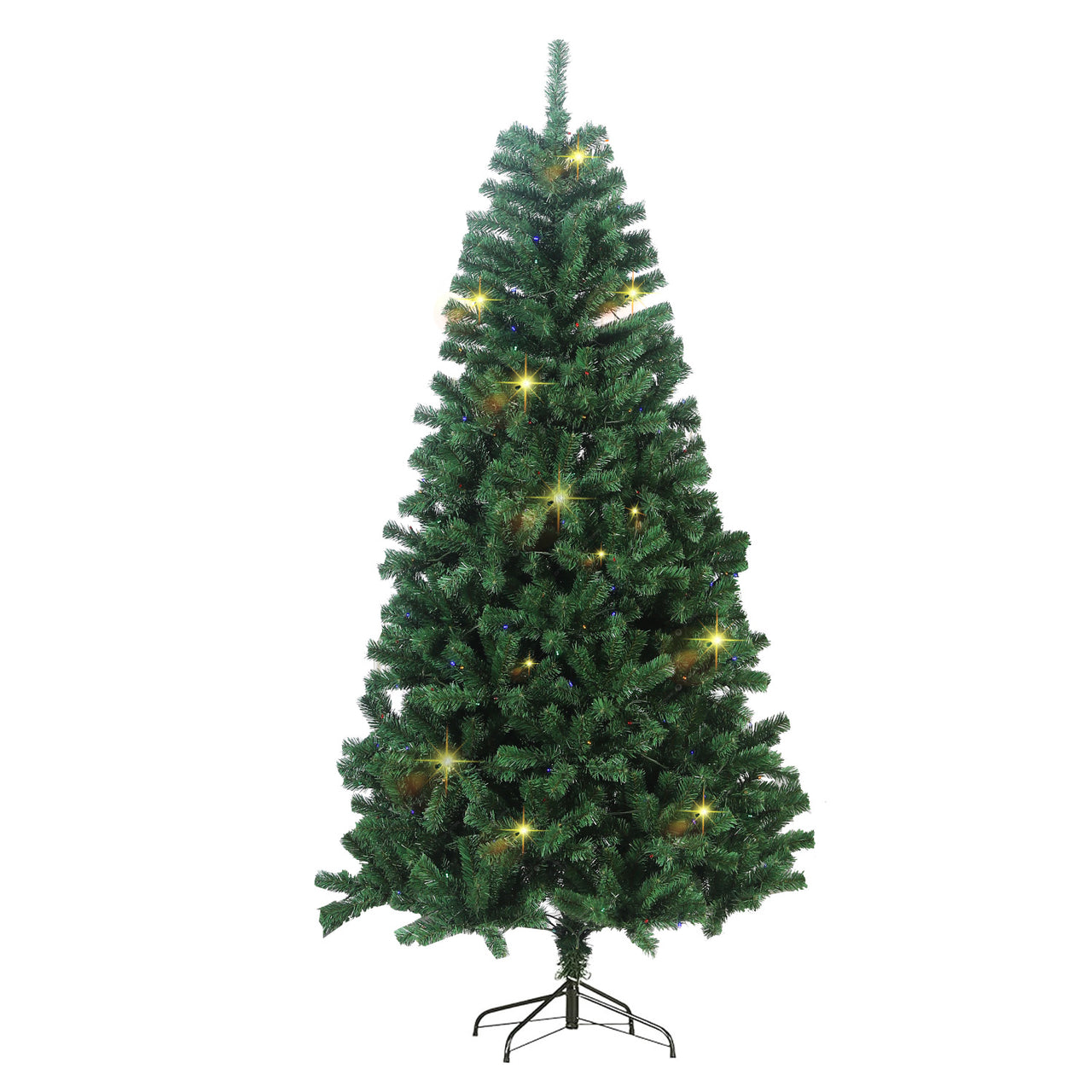 Árbol De Navidad Artificial 2.10 M Pino Navideño Frondoso