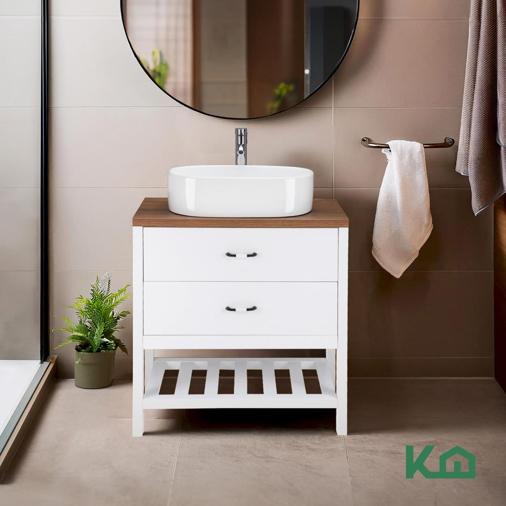 Mueble Gabinete Para Baño Lavamanos Lavabo Cajones y Repisa