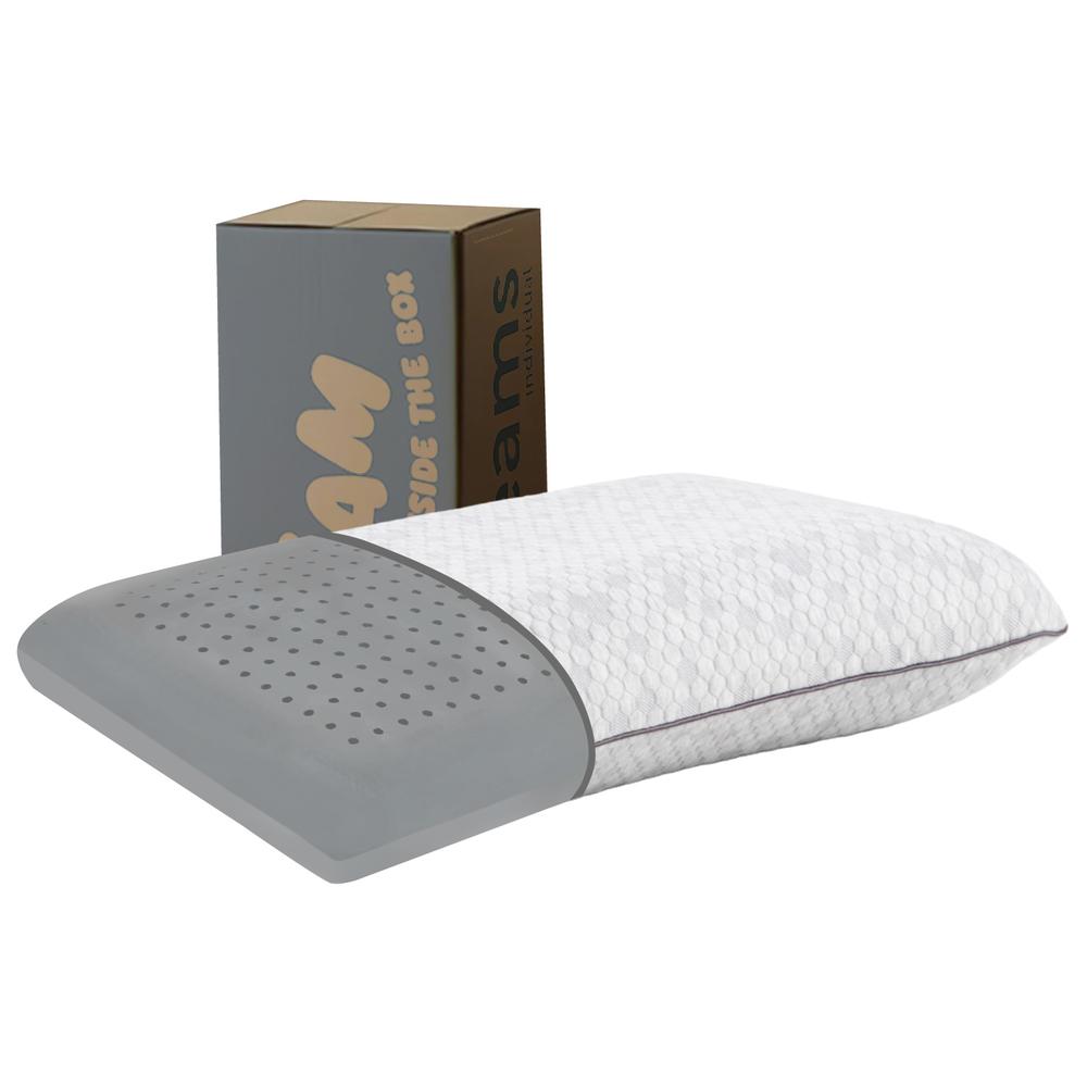 Almohada Queen Memory Foam Graphite Carbón Viscoelástica