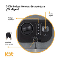 Thumbnail for Caja fuerte Biometrica Mediana Digital Huella De Seguridad