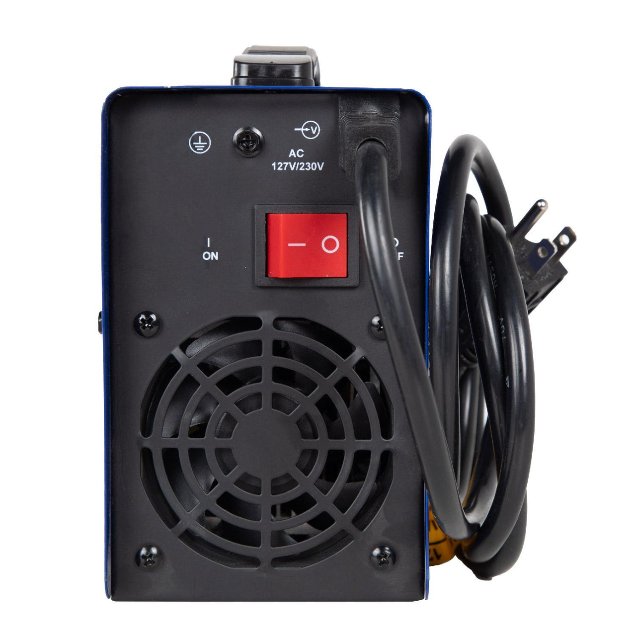 Soldadora Inversora MMA-140 127/230 Portatil Azul Inverter