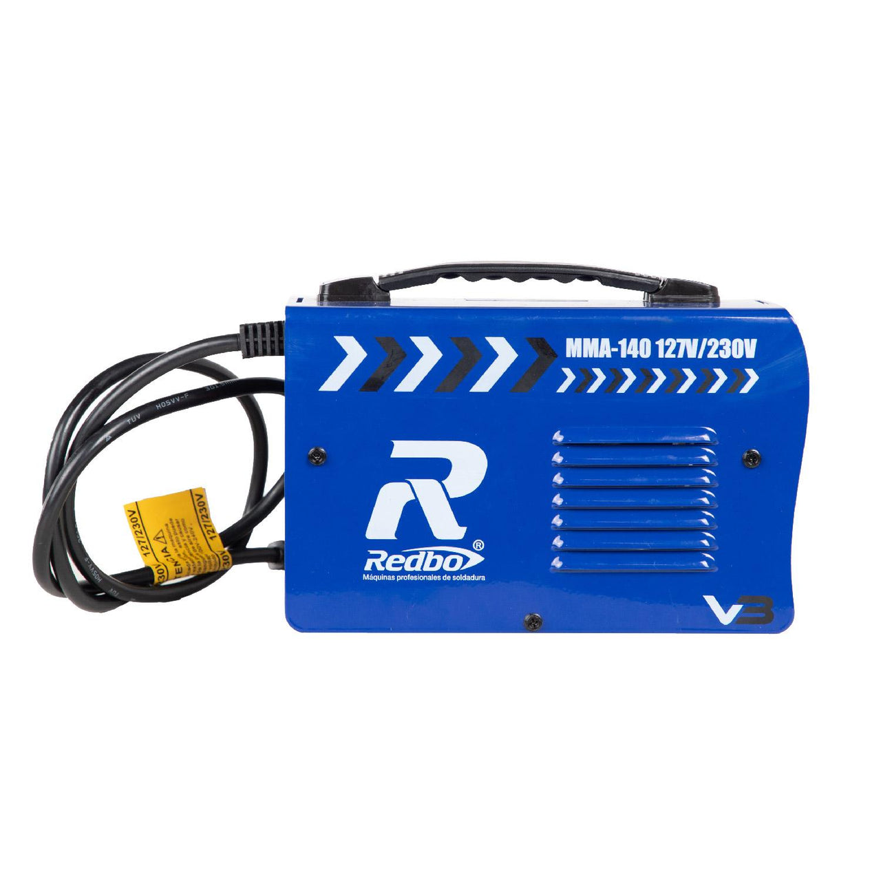 Soldadora Inversora MMA-140 127/230 Portatil Azul Inverter