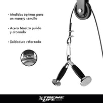 Accesorio Gimnasio Maneral Agarre Barra Tipo V Brazo TricepDPMNTV220001