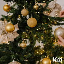 Adorno Navidad 48 piezas Decoracion Esferas Navideñas 6cmCOMBO-KH-XMAS18