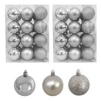 Adorno Navidad 48 piezas Decoracion Esferas Navideñas 6cmCOMBO-KH-XMAS17