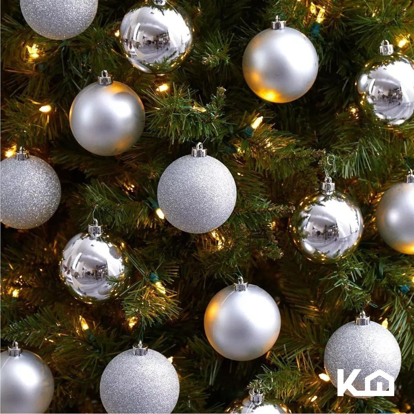 Adorno Navidad 72 piezas Decoracion Esferas Navideñas 6cmCOMBO-KH-XMAS25