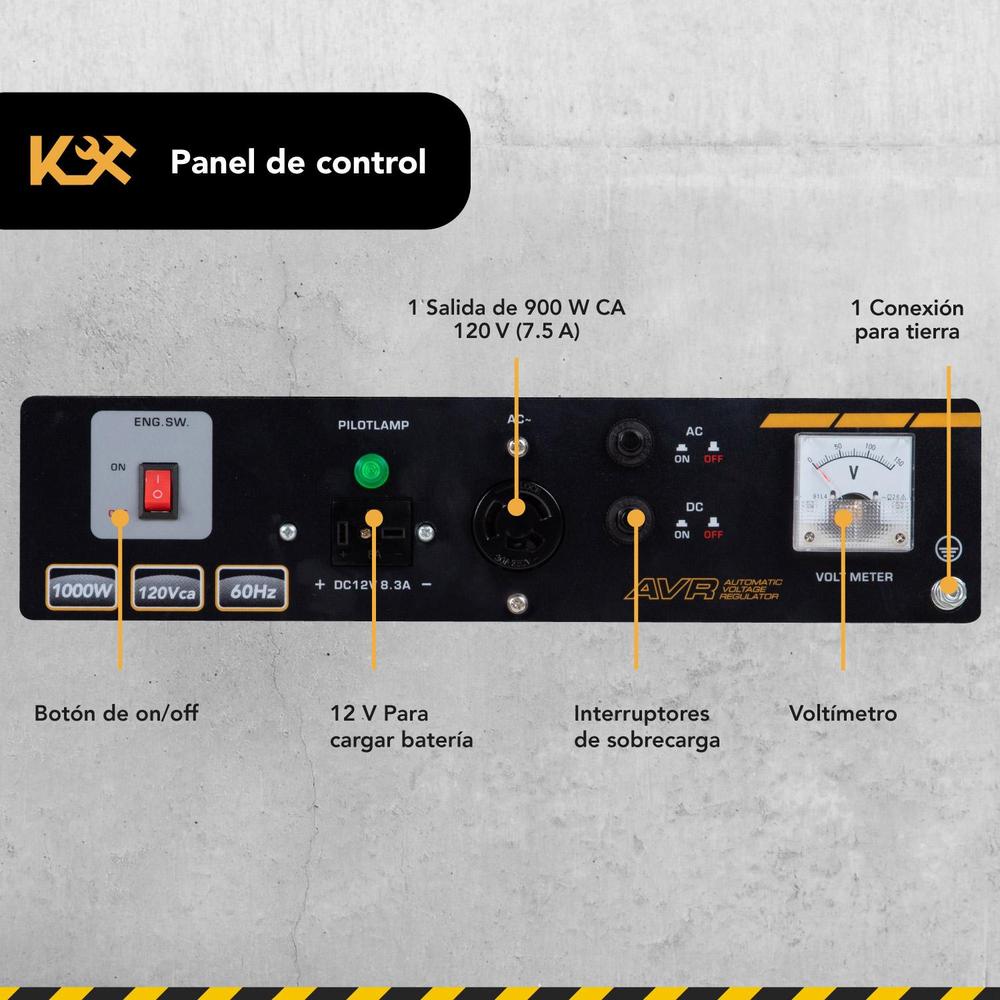 Generador Portatil A Gasolina 110v Corriente Electrica