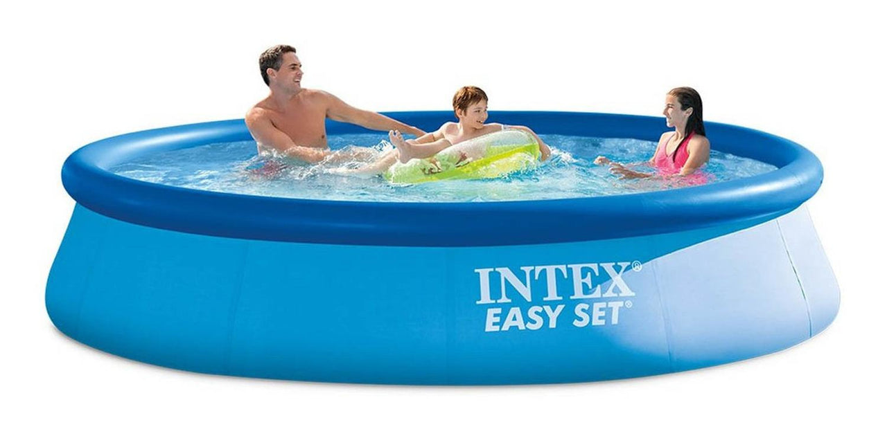 Alberca Inflable Redonda De 366cm X 76cm 5621 Litros Azul Modelo Intex Easy Set