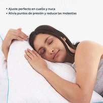 Almohada Memory 2 Pzas Estándar Hipoalergénicas ColordreamsDREAMSDUOMIXQ