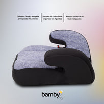 Asiento Elevador Coche Para Bebe Booster Carro Cojin SillaBAMBYBOOST