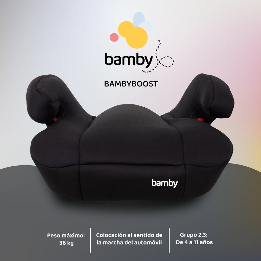 Asiento Elevador Coche Para Bebe Booster Carro Cojin SillaBAMBYBOOST