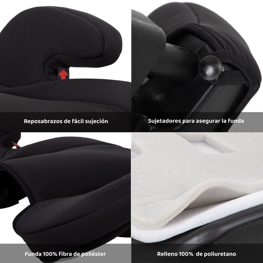 Asiento Elevador Coche Para Bebe Booster Carro Cojin SillaBAMBYBOOST