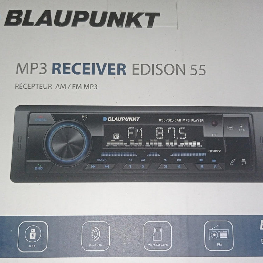 Autostéreo Blaupunkt Edison 55 BluetoothBLA - EDISON - 55 - MUS