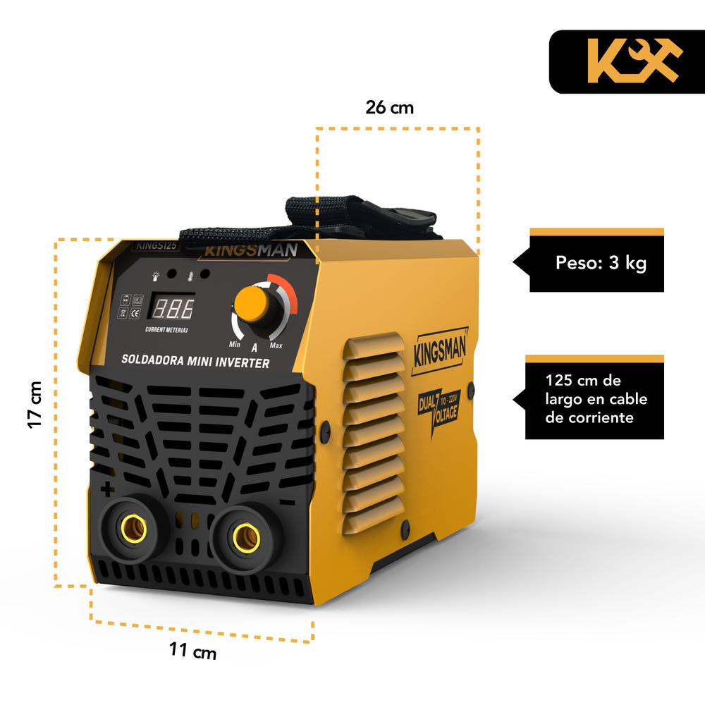 Soldadora Inverter Mini Inversora Portatil 120 Amp 110v