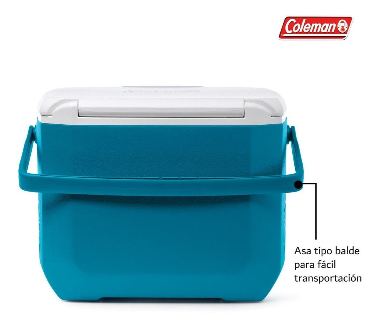 Hielera Coleman Portatil 16qt 15lts Con Asa Para 22 Latas