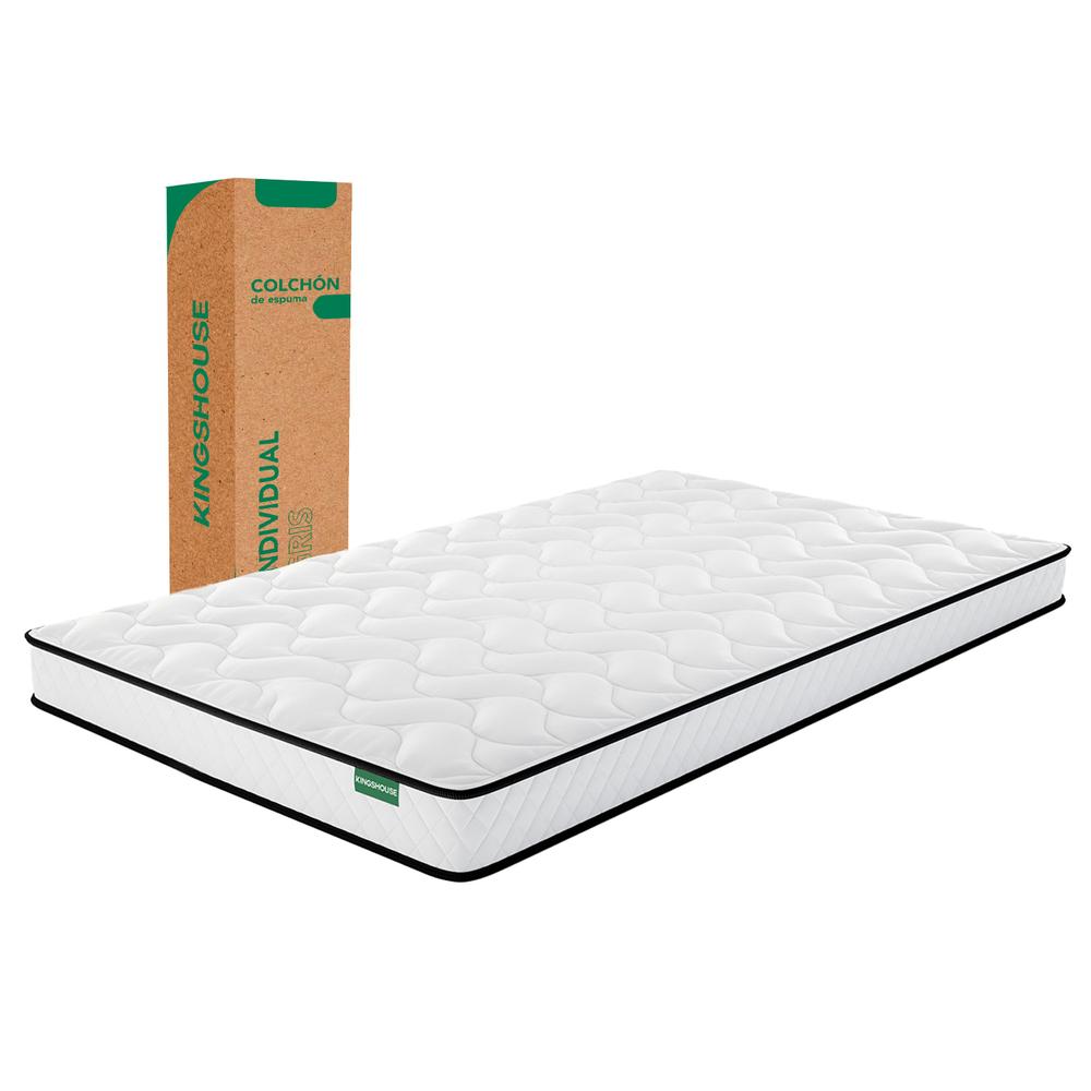 Colchón Colchoneta Individual En Caja 80x190 Espuma Memory Foam