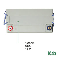 Batería 12V para Montacargas Semieléctrico Kingsman300066