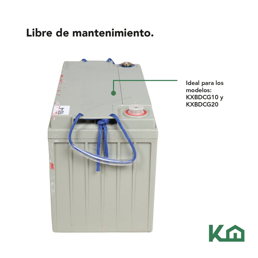 Batería 12V para Montacargas Semieléctrico Kingsman300066