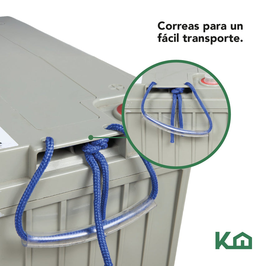 Batería 12V para Montacargas Semieléctrico Kingsman300066