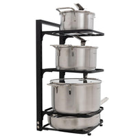 Batería De Cocina Combo Estante Para Ollas y Sartenes 8 PiezasCOMBO-CH-26