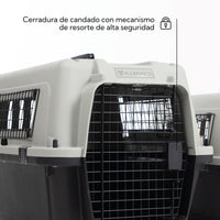 Thumbnail for Jaula Transportadora Para Perro Mascota IATA 61x45x41cm