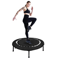 Thumbnail for Trampolín 36” Plegable en 4 Cap. 100 Kg C/28 Resortes Color Negro