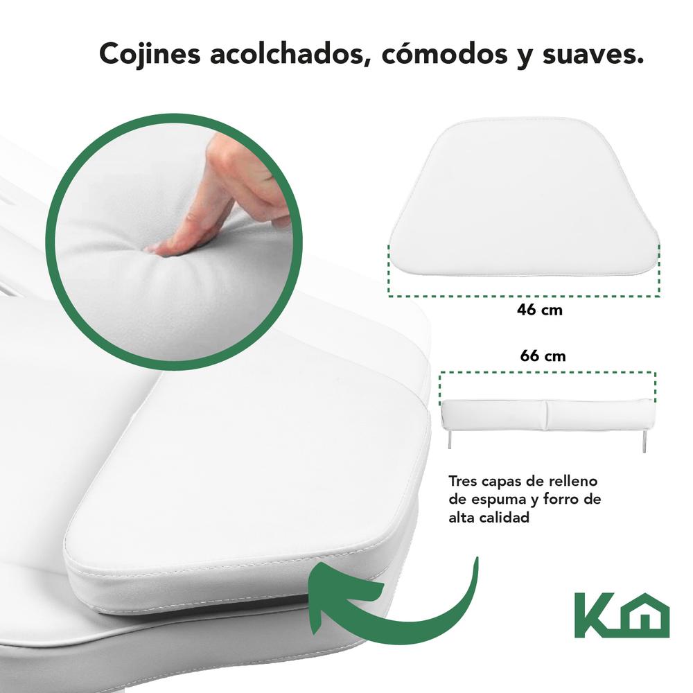 Cama De Masaje Silla Para Faciales Reclinable Spa Profesional