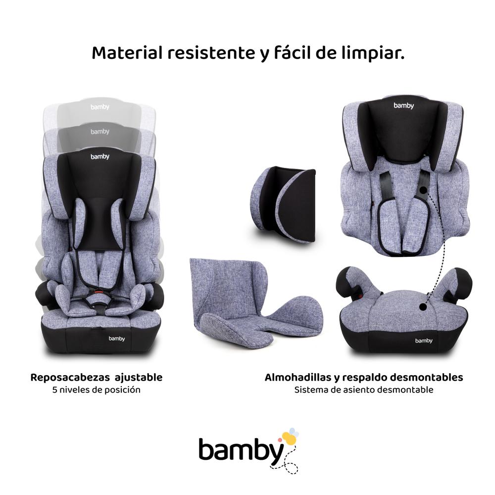 Autoasiento Para Carro Silla de Bebe Seguridad 9m A 11 Años