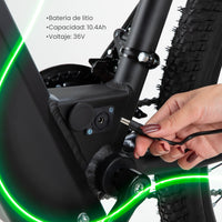 Thumbnail for Bicicleta Eléctrica Aluminio R27.5 Freno Disco Shimano 21 V