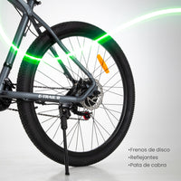 Thumbnail for Bicicleta Eléctrica R27.5 Freno Disco Shimano 21 V Aluminio