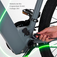 Thumbnail for Bicicleta Eléctrica R27.5 Freno Disco Shimano 21 V Aluminio