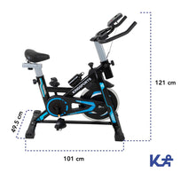 Bicicleta Fija 13 kg Estática Para Spinning Cardio FitnessKINGBIFI13