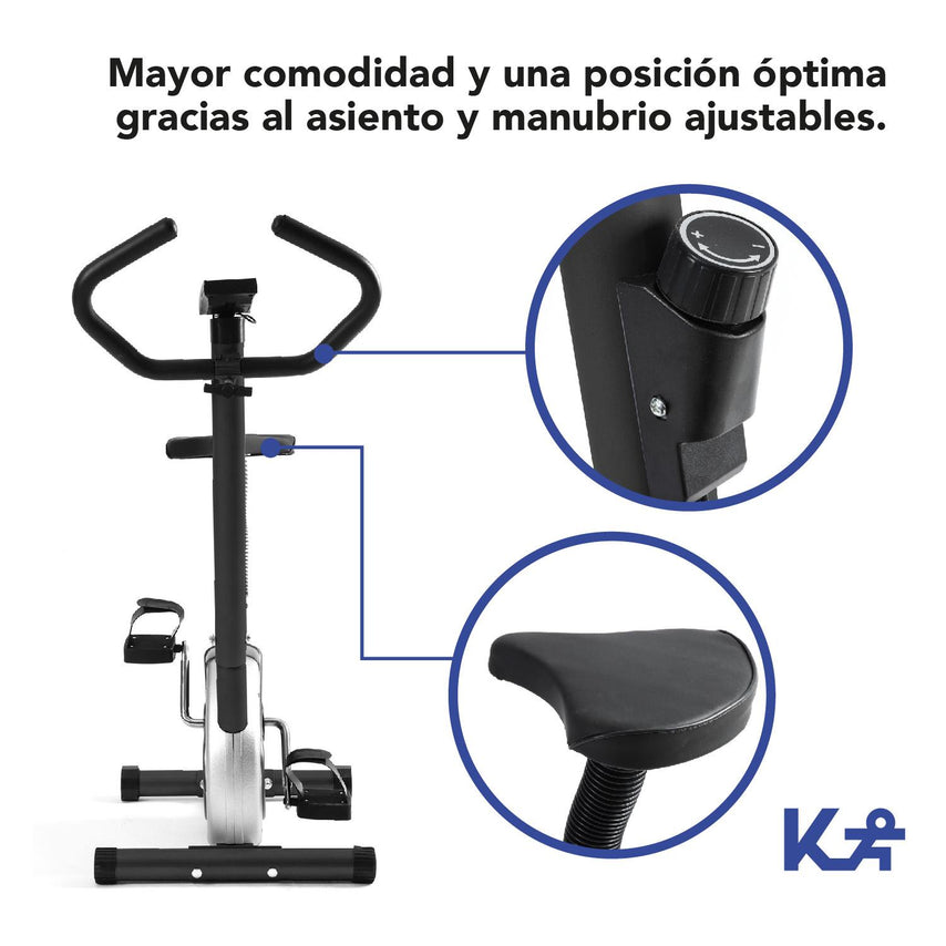 Bicicleta Fija Tradicional Spinning Fitness KingsportsKINGBIFI1