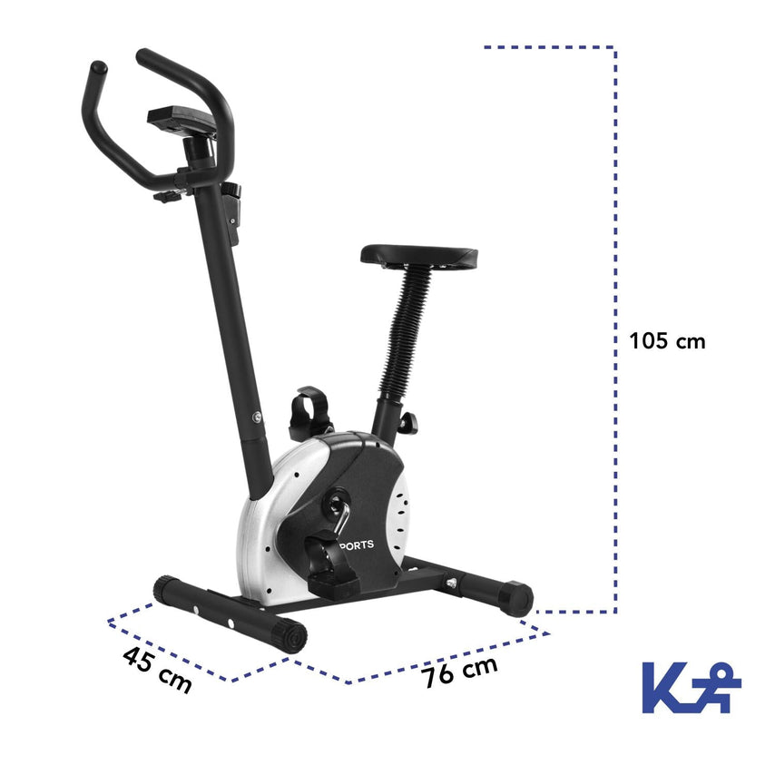 Bicicleta Fija Tradicional Spinning Fitness KingsportsKINGBIFI1